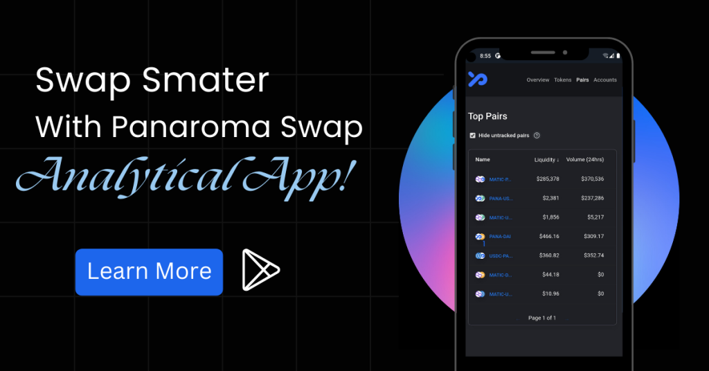 Panaroma Swap Analytical App